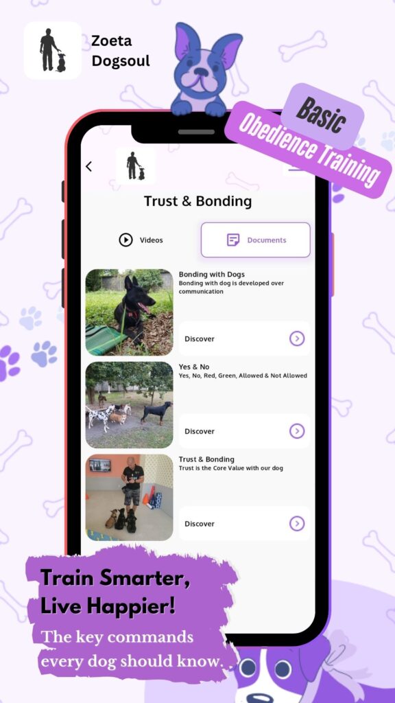 Train Smarter, Live Happier! – The key commands every dog should know.