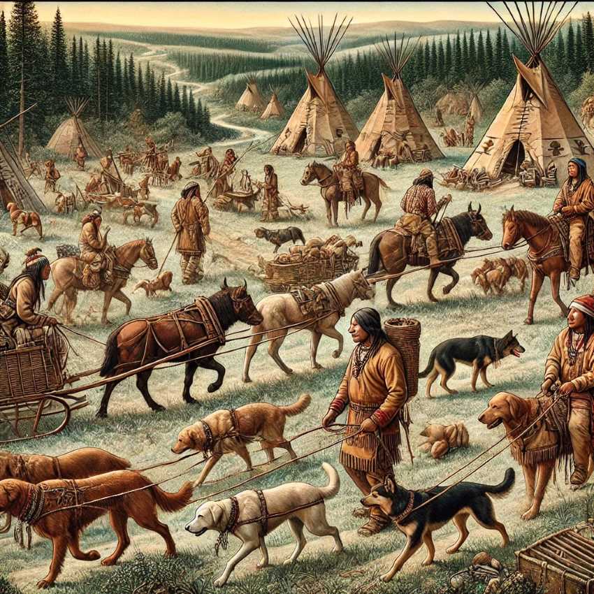 The cultural significance of dogs among various indigenous communities is profound and varied
