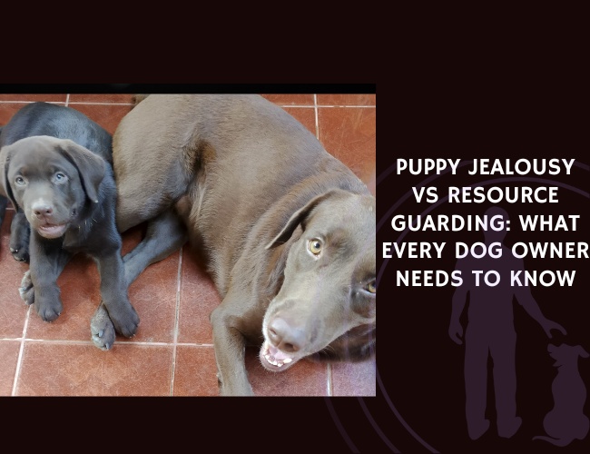 Puppy Jealousy vs Resource Guarding