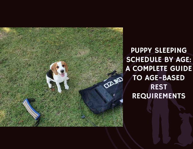 Puppy Sleeping Schedule by Age A Complete Guide to Age-Based Rest Requirements
