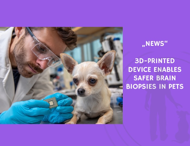 News-3D-Printed Device Enables Safer Brain Biopsies in Pets