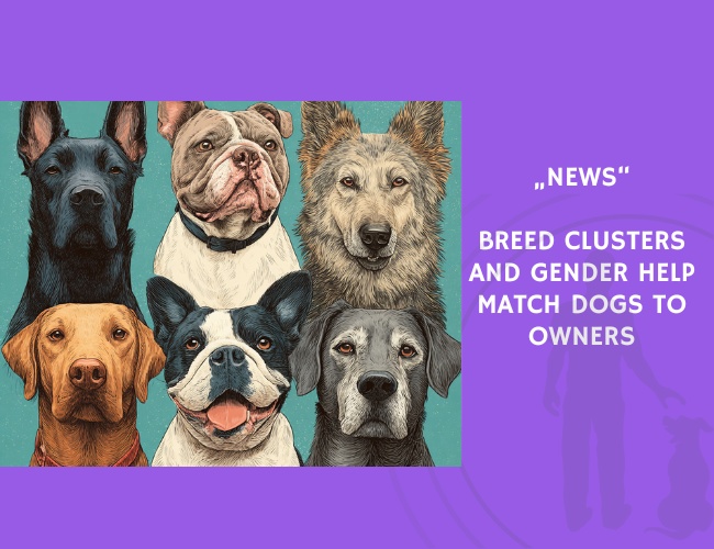 News-Breed Clusters and Gender Help Match Dogs to Owners