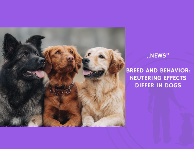 News-Breed and Behavior Neutering Effects Differ in Dogs