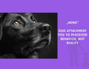 News-Dog Attachment Tied to Perceived Behavior, Not Reality