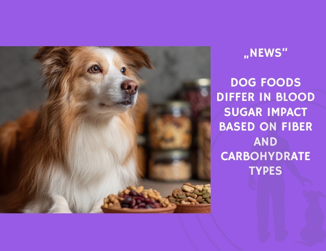 News-Dog Foods Differ in Blood Sugar Impact Based on Fiber and Carbohydrate Types