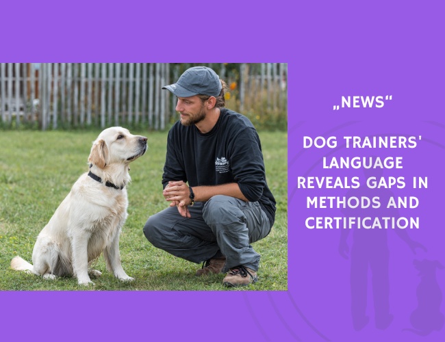 News-Dog Trainers' Language Reveals Gaps in Methods and Certification