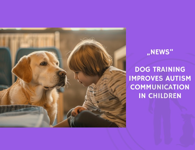 News-Dog Training Improves Autism Communication in Children