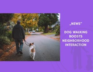 News-Dog Walking Boosts Neighborhood Interaction