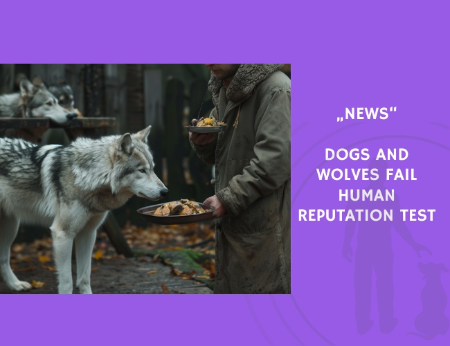 News-Dogs and Wolves Fail Human Reputation Test