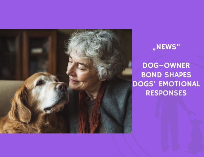 News-Dog–Owner Bond Shapes Dogs’ Emotional Responses
