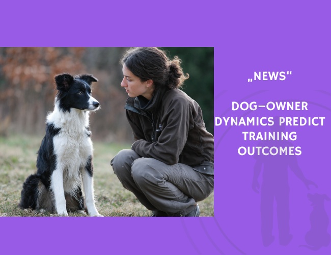 News-Dog–Owner Dynamics Predict Training Outcomes