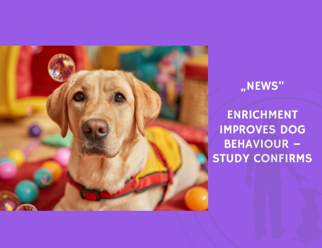 News-Enrichment Improves Dog Behaviour – Study Confirms
