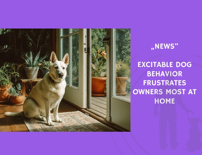 News-Excitable Dog Behavior Frustrates Owners Most at Home