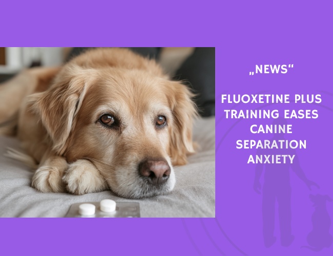 News-Fluoxetine Plus Training Eases Canine Separation Anxiety