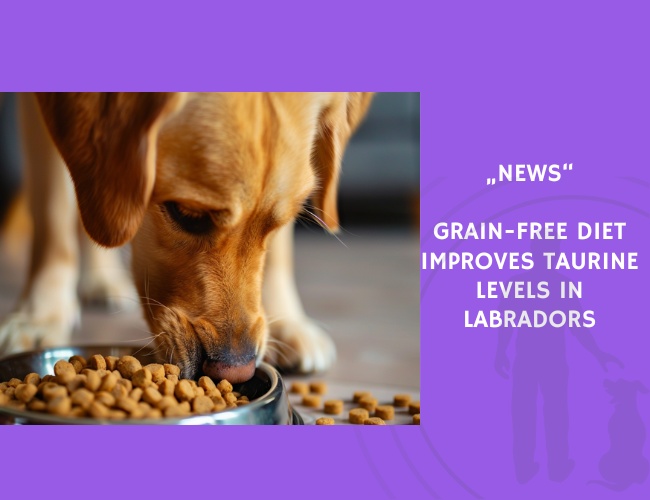 News-Grain-Free Diet Improves Taurine Levels in Labradors