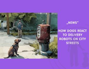 News-How Dogs React to Delivery Robots on City Streets