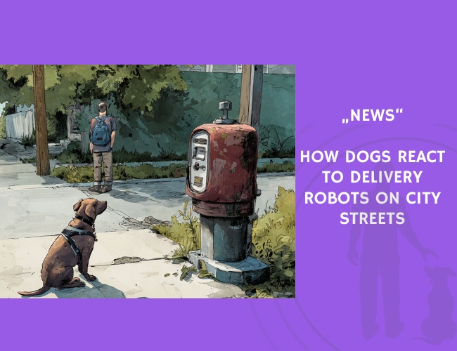 News-How Dogs React to Delivery Robots on City Streets