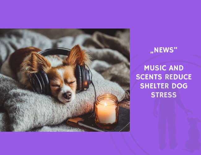News-Music and Scents Reduce Shelter Dog Stress