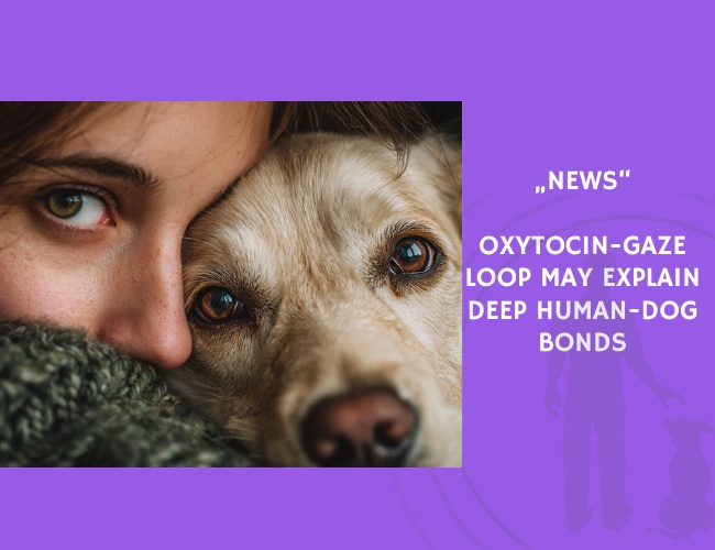 News-Oxytocin-Gaze Loop May Explain Deep Human-Dog Bonds