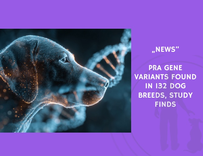 News-PRA Gene Variants Found in 132 Dog Breeds, Study Finds