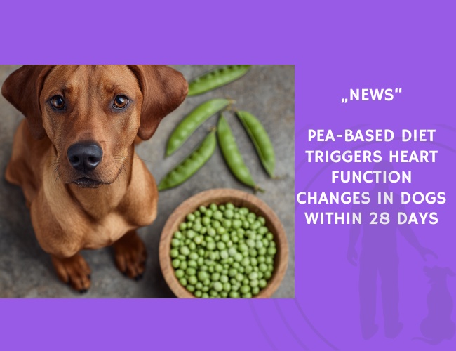 News-Pea-Based Diet Triggers Heart Function Changes in Dogs Within 28 Days