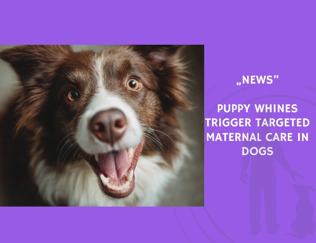 News-Puppy Whines Trigger Targeted Maternal Care in Dogs