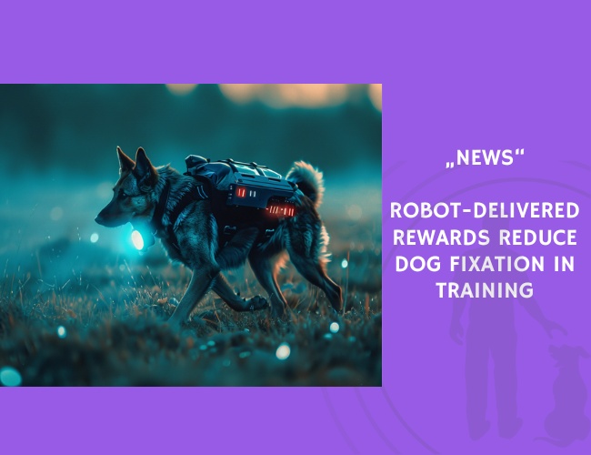 News-Robot-Delivered Rewards Reduce Dog Fixation in Training