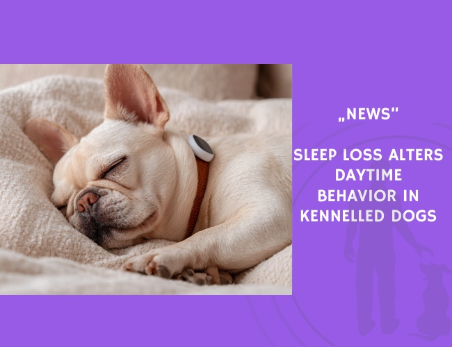 News-Sleep Loss Alters Daytime Behavior in Kennelled Dogs