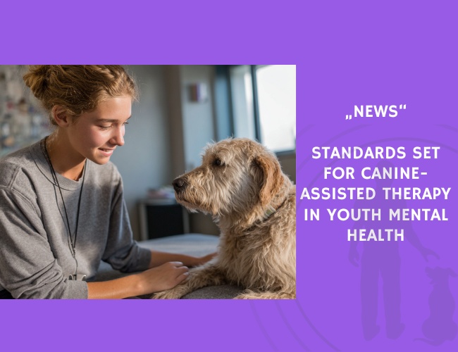 News-Standards Set for Canine-Assisted Therapy in Youth Mental Health
