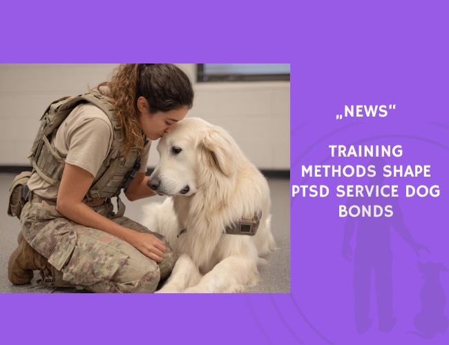 News-Training Methods Shape PTSD Service Dog Bonds