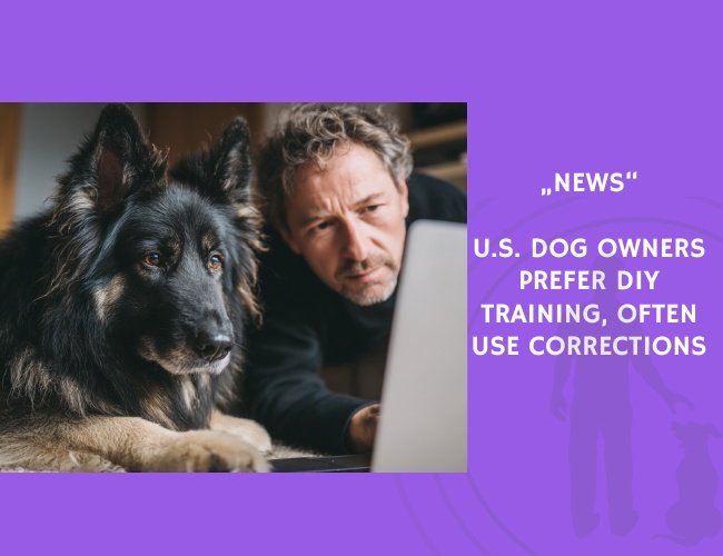 News-U.S. Dog Owners Prefer DIY Training, Often Use Corrections
