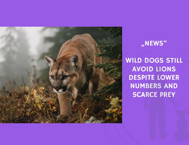 News-Wild Dogs Still Avoid Lions Despite Lower Numbers and Scarce Prey