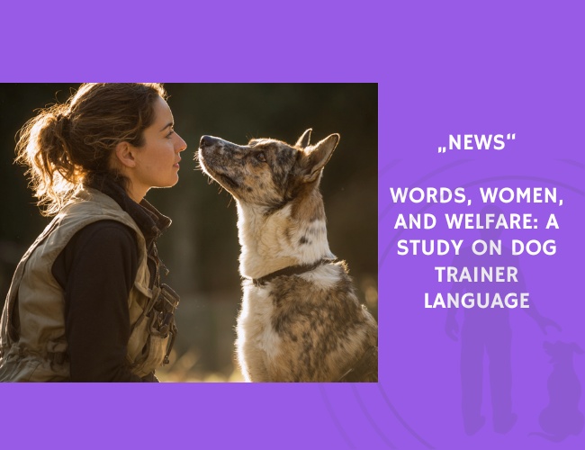 News-Words, Women, and Welfare A Study on Dog Trainer Language
