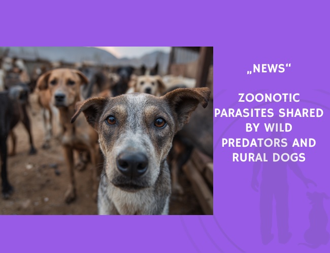 News-Zoonotic Parasites Shared by Wild Predators and Rural Dogs
