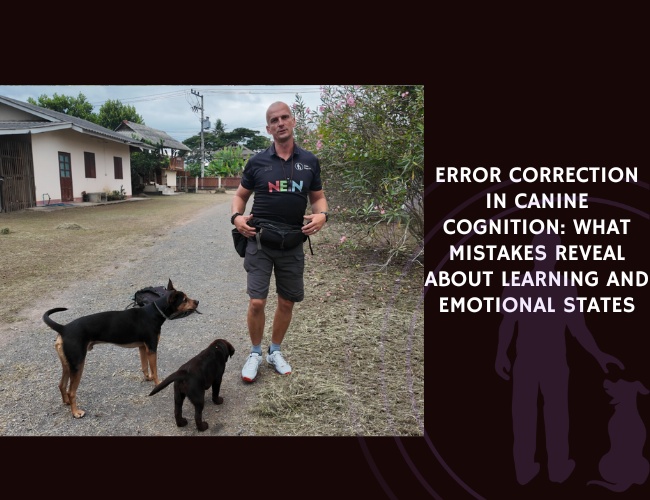 Error Correction in Canine Cognition What Mistakes Reveal About Learning and Emotional States