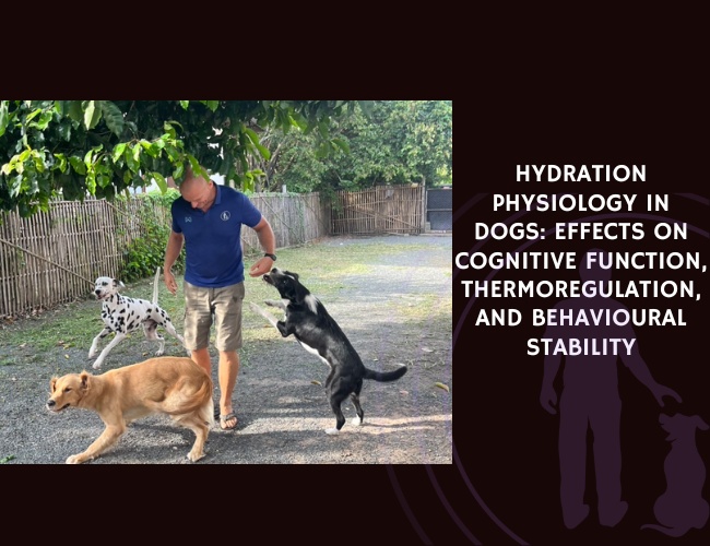 Hydration Physiology in Dogs Effects on Cognitive Function, Thermoregulation, and Behavioural Stability