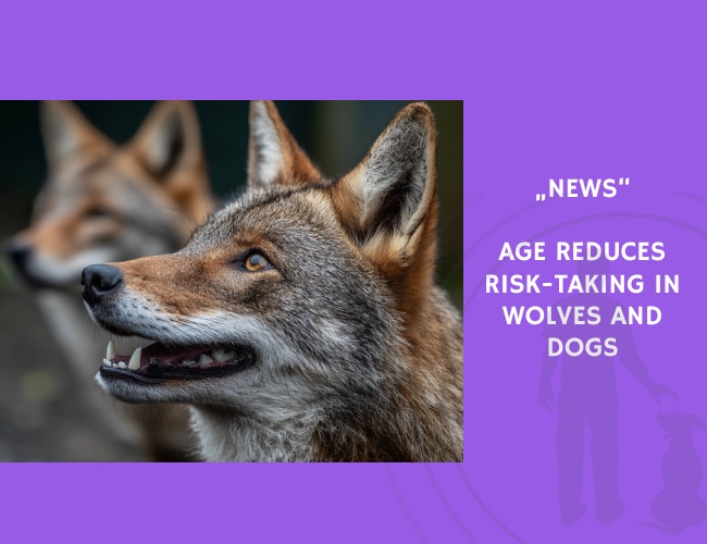 News-Age Reduces Risk-Taking in Wolves and Dogs