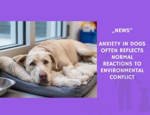 News-Anxiety in Dogs Often Reflects Normal Reactions to Environmental Conflict