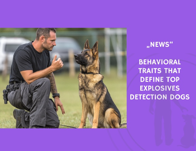 News-Behavioral Traits That Define Top Explosives Detection Dogs