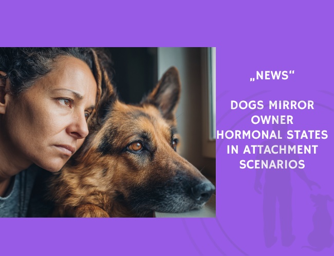 News-Dogs Mirror Owner Hormonal States in Attachment Scenarios