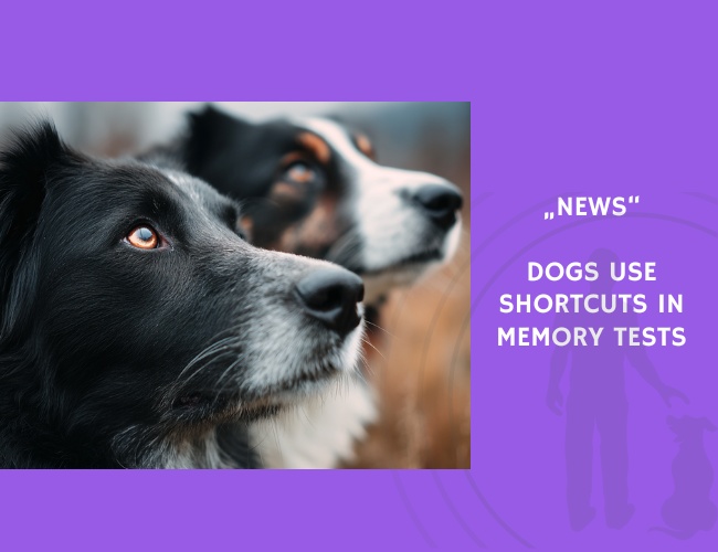 News-Dogs Use Shortcuts in Memory Tests