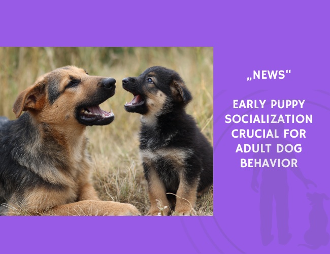News-Early Puppy Socialization Crucial for Adult Dog Behavior