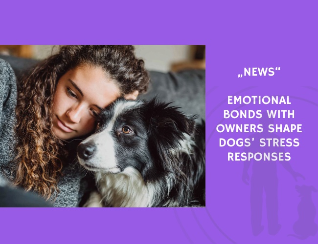 News-Emotional Bonds with Owners Shape Dogs’ Stress Responses
