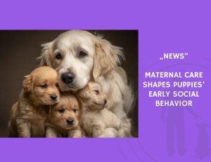 News-Maternal Care Shapes Puppies’ Early Social Behavior