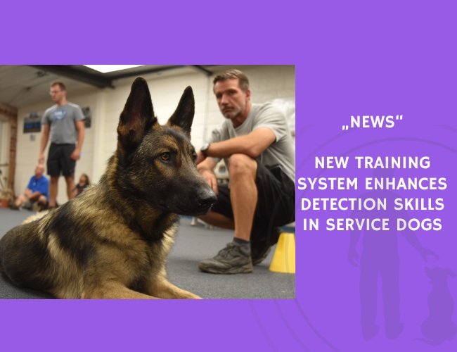 News-New Training System Enhances Detection Skills in Service Dogs