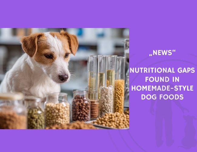 News-Nutritional Gaps Found in Homemade-Style Dog Foods