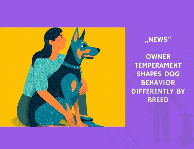 News-Owner Temperament Shapes Dog Behavior Differently by Breed