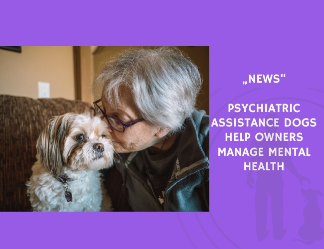 News-Psychiatric Assistance Dogs Help Owners Manage Mental Health