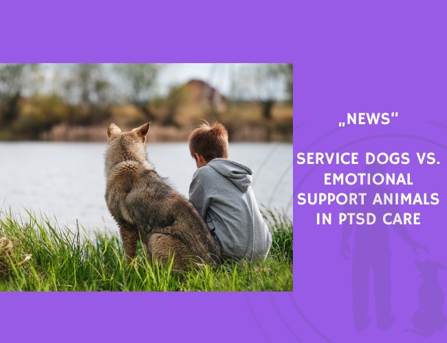 News-Service Dogs vs. Emotional Support Animals in PTSD Care