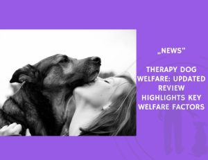 News-Therapy Dog Welfare Updated Review Highlights Key Welfare Factors